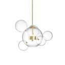 Giopato & Coombes - Bolle ZigZag Chandelier 24 Bubbles